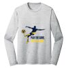 Sublimatable PosiCharge Long Sleeve Electric Heather Tee Thumbnail