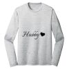 Sublimatable PosiCharge Long Sleeve Electric Heather Tee Thumbnail