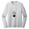 Sublimatable PosiCharge Long Sleeve Electric Heather Tee Thumbnail