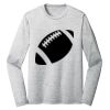 Sublimatable PosiCharge Long Sleeve Electric Heather Tee Thumbnail