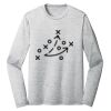Sublimatable PosiCharge Long Sleeve Electric Heather Tee Thumbnail