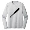 Sublimatable PosiCharge Long Sleeve Electric Heather Tee Thumbnail
