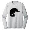 Sublimatable PosiCharge Long Sleeve Electric Heather Tee Thumbnail
