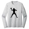Sublimatable PosiCharge Long Sleeve Electric Heather Tee Thumbnail