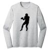 Sublimatable PosiCharge Long Sleeve Electric Heather Tee Thumbnail
