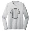 Sublimatable PosiCharge Long Sleeve Electric Heather Tee Thumbnail