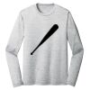 Sublimatable PosiCharge Long Sleeve Electric Heather Tee Thumbnail
