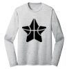 Sublimatable PosiCharge Long Sleeve Electric Heather Tee Thumbnail