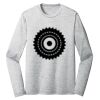 Sublimatable PosiCharge Long Sleeve Electric Heather Tee Thumbnail