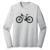 Sublimatable PosiCharge Long Sleeve Electric Heather Tee Thumbnail