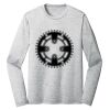 Sublimatable PosiCharge Long Sleeve Electric Heather Tee Thumbnail