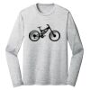 Sublimatable PosiCharge Long Sleeve Electric Heather Tee Thumbnail