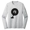 Sublimatable PosiCharge Long Sleeve Electric Heather Tee Thumbnail