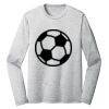 Sublimatable PosiCharge Long Sleeve Electric Heather Tee Thumbnail
