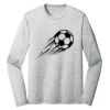 Sublimatable PosiCharge Long Sleeve Electric Heather Tee Thumbnail