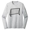 Sublimatable PosiCharge Long Sleeve Electric Heather Tee Thumbnail
