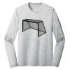 Sublimatable PosiCharge Long Sleeve Electric Heather Tee Thumbnail