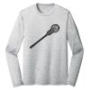Sublimatable PosiCharge Long Sleeve Electric Heather Tee Thumbnail