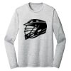 Sublimatable PosiCharge Long Sleeve Electric Heather Tee Thumbnail