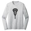 Sublimatable PosiCharge Long Sleeve Electric Heather Tee Thumbnail