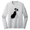 Sublimatable PosiCharge Long Sleeve Electric Heather Tee Thumbnail