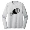 Sublimatable PosiCharge Long Sleeve Electric Heather Tee Thumbnail