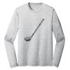 Sublimatable PosiCharge Long Sleeve Electric Heather Tee Thumbnail