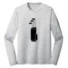 Sublimatable PosiCharge Long Sleeve Electric Heather Tee Thumbnail
