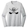 Sublimatable PosiCharge Long Sleeve Electric Heather Tee Thumbnail