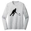 Sublimatable PosiCharge Long Sleeve Electric Heather Tee Thumbnail