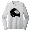 Sublimatable PosiCharge Long Sleeve Electric Heather Tee Thumbnail