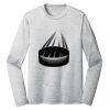 Sublimatable PosiCharge Long Sleeve Electric Heather Tee Thumbnail