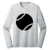 Sublimatable PosiCharge Long Sleeve Electric Heather Tee Thumbnail