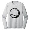 Sublimatable PosiCharge Long Sleeve Electric Heather Tee Thumbnail