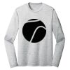 Sublimatable PosiCharge Long Sleeve Electric Heather Tee Thumbnail