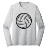Sublimatable PosiCharge Long Sleeve Electric Heather Tee Thumbnail