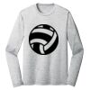 Sublimatable PosiCharge Long Sleeve Electric Heather Tee Thumbnail