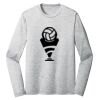 Sublimatable PosiCharge Long Sleeve Electric Heather Tee Thumbnail