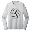 Sublimatable PosiCharge Long Sleeve Electric Heather Tee Thumbnail