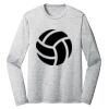 Sublimatable PosiCharge Long Sleeve Electric Heather Tee Thumbnail