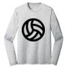 Sublimatable PosiCharge Long Sleeve Electric Heather Tee Thumbnail