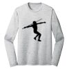 Sublimatable PosiCharge Long Sleeve Electric Heather Tee Thumbnail