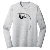 Sublimatable PosiCharge Long Sleeve Electric Heather Tee Thumbnail