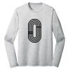 Sublimatable PosiCharge Long Sleeve Electric Heather Tee Thumbnail
