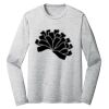 Sublimatable PosiCharge Long Sleeve Electric Heather Tee Thumbnail