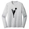 Sublimatable PosiCharge Long Sleeve Electric Heather Tee Thumbnail