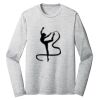 Sublimatable PosiCharge Long Sleeve Electric Heather Tee Thumbnail
