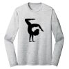 Sublimatable PosiCharge Long Sleeve Electric Heather Tee Thumbnail