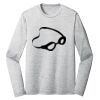 Sublimatable PosiCharge Long Sleeve Electric Heather Tee Thumbnail