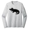 Sublimatable PosiCharge Long Sleeve Electric Heather Tee Thumbnail
